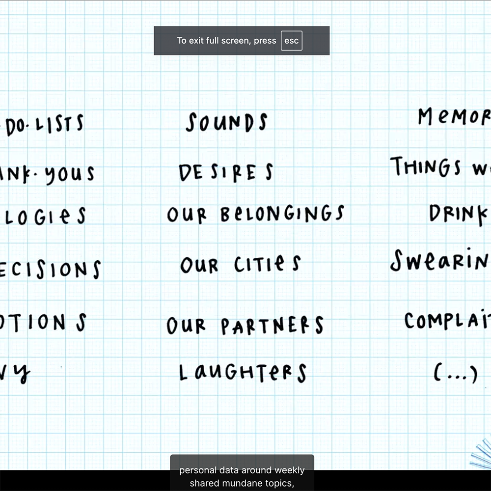 <b>Data as a Tool for Empathy</b><br>Lupi explains how data can build understanding and connection between people.