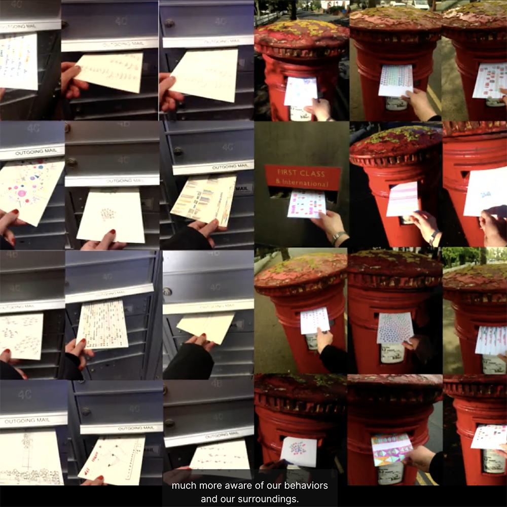 <b>New Ways to Show Data</b><br>She challenges the usual charts and graphs by using creative visual designs. This makes data easier to understand and more interesting to look at.