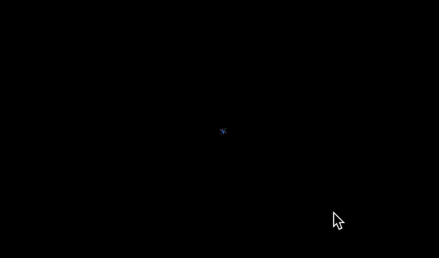 This GIF shows a single small blue star in a vast black space. Each sound of a page being turned might cause the star to flicker or pulse, symbolizing the moment of discovery or realization that often comes with reading new information on each page.
